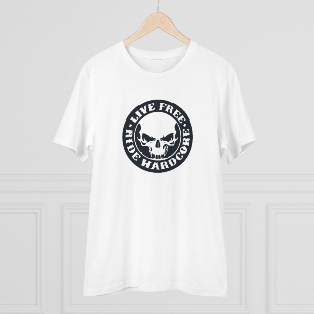 generic men's pc cotton bike ride design printed t shirt (color: white, thread count: 180gsm) generic men's pc cotton bike ride design printed t shirt (color: white, thread count: 180gsm)