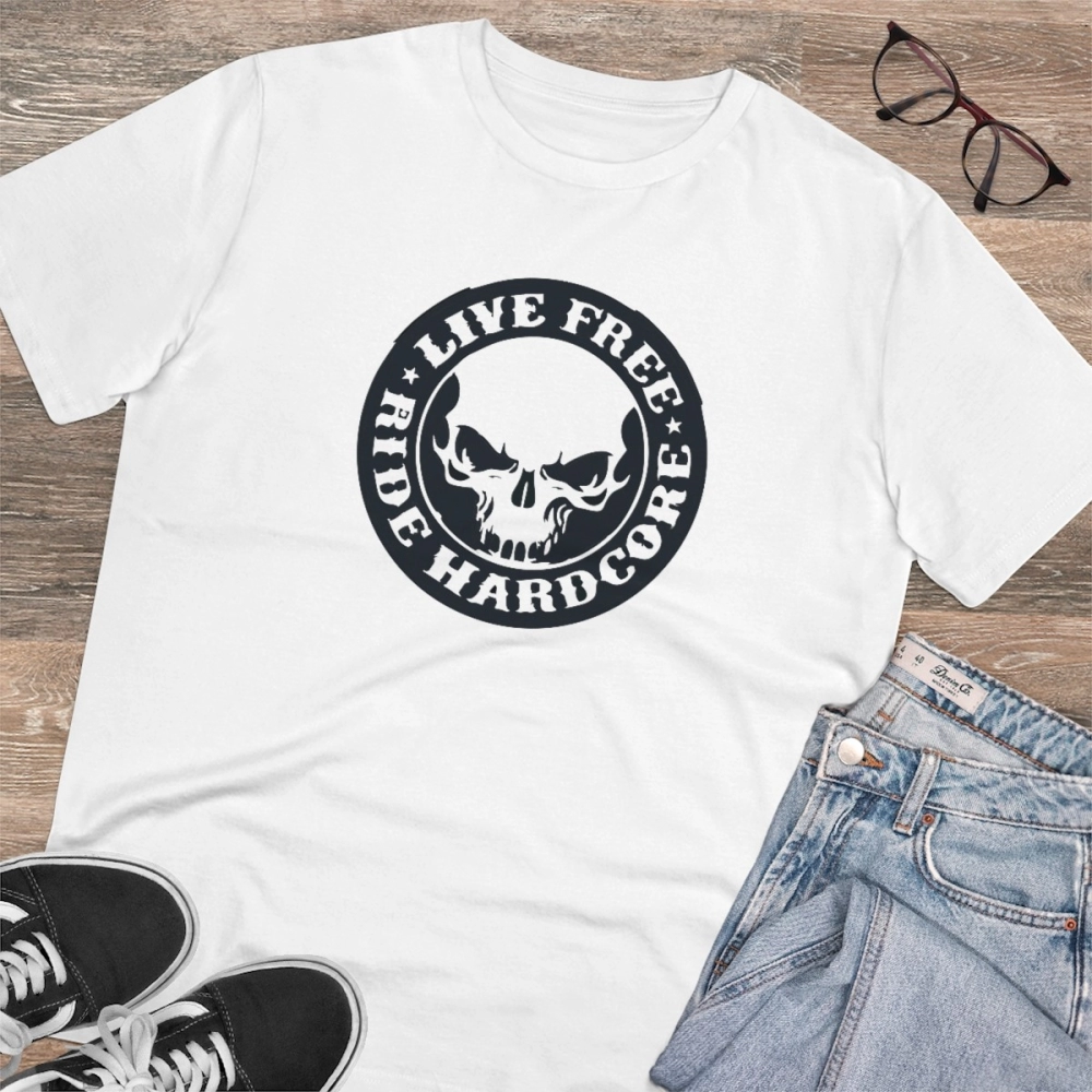 generic men's pc cotton bike ride design printed t shirt (color: white, thread count: 180gsm) generic men's pc cotton bike ride design printed t shirt (color: white, thread count: 180gsm)