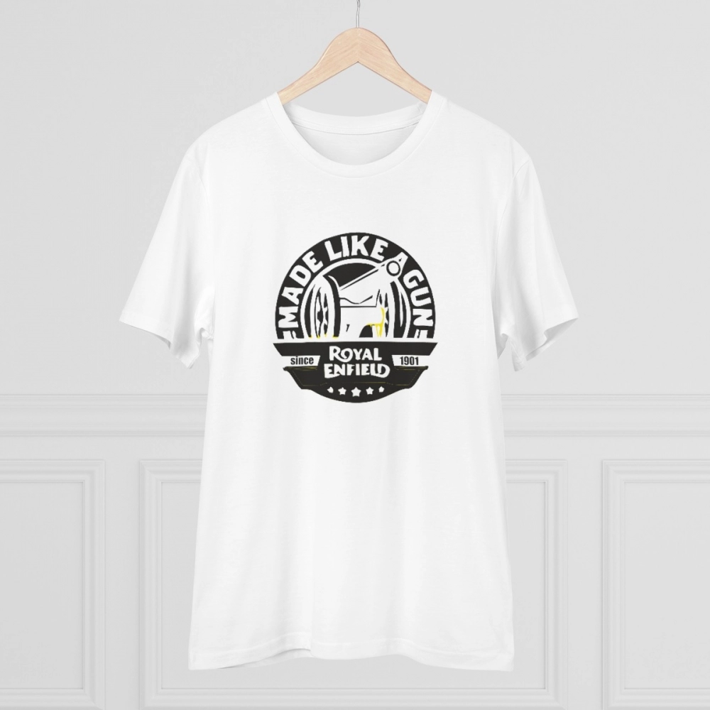 generic men's pc cotton bike ride design printed t shirt (color: white, thread count: 180gsm) generic men's pc cotton bike ride design printed t shirt (color: white, thread count: 180gsm)