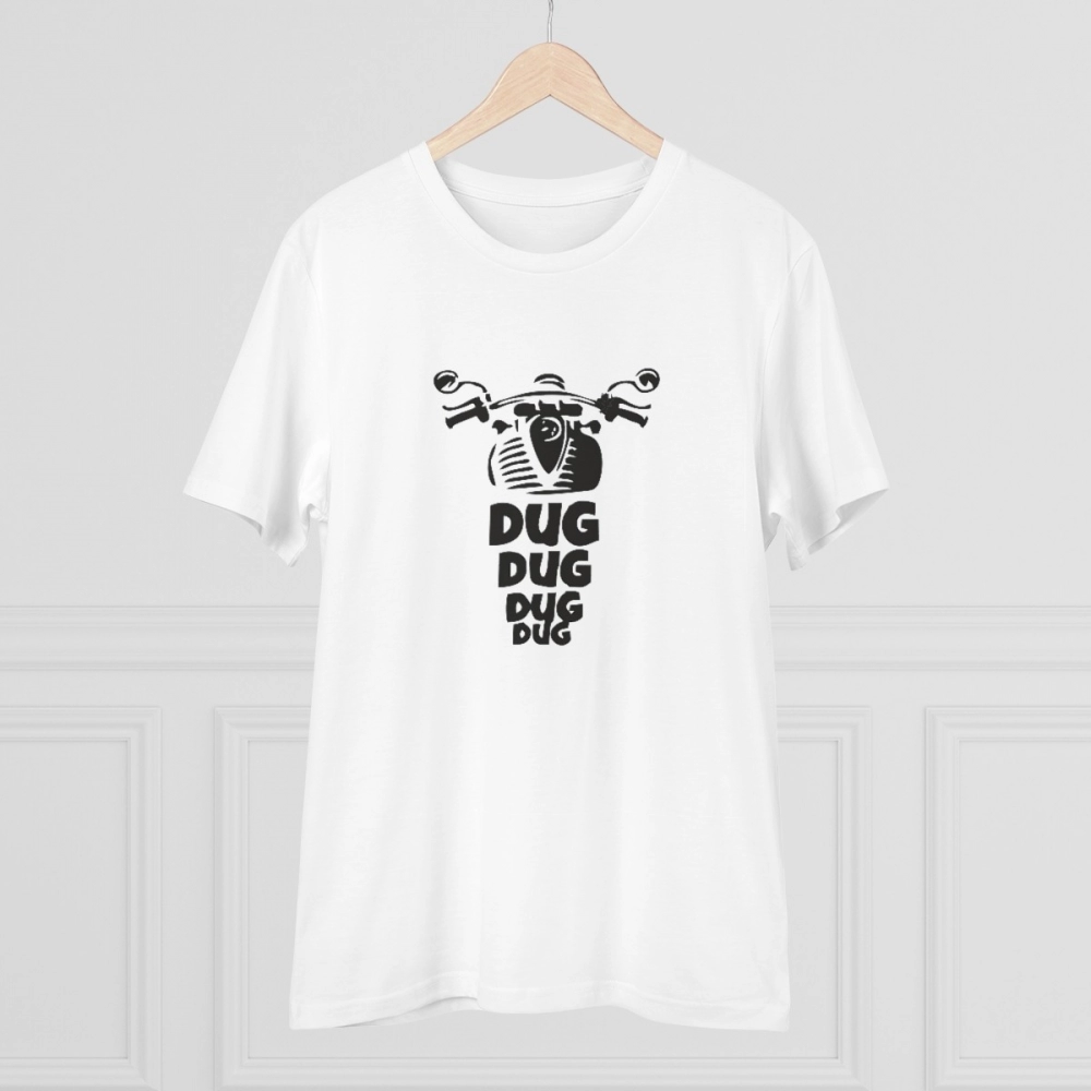 generic men's pc cotton bike ride design printed t shirt (color: white, thread count: 180gsm) generic men's pc cotton bike ride design printed t shirt (color: white, thread count: 180gsm)