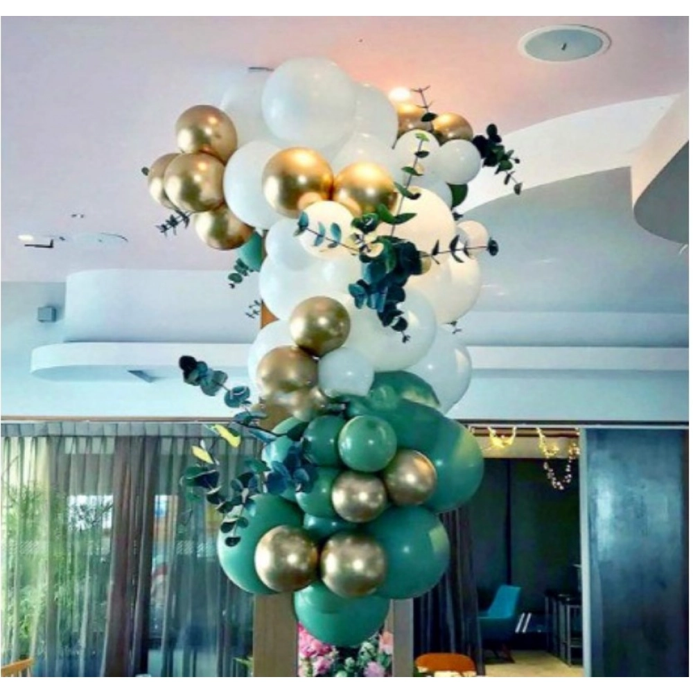generic birthday decoration combo of gold birthday banner, metallic balloons, balloonpump (multicolor) generic birthday decoration combo of gold birthday banner, metallic balloons, balloonpump (multicolor)