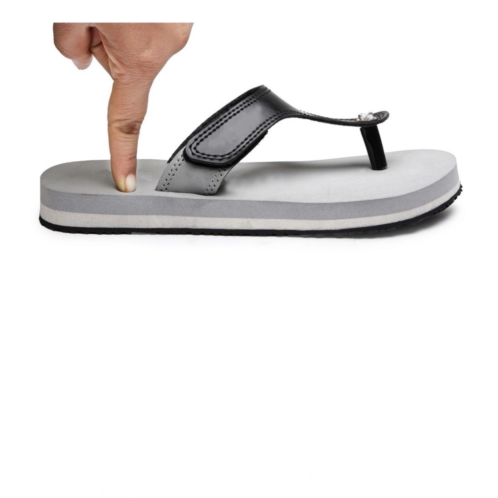 generic unisex rubber lightweight t style slippers (grey) generic unisex rubber lightweight t style slippers (grey)