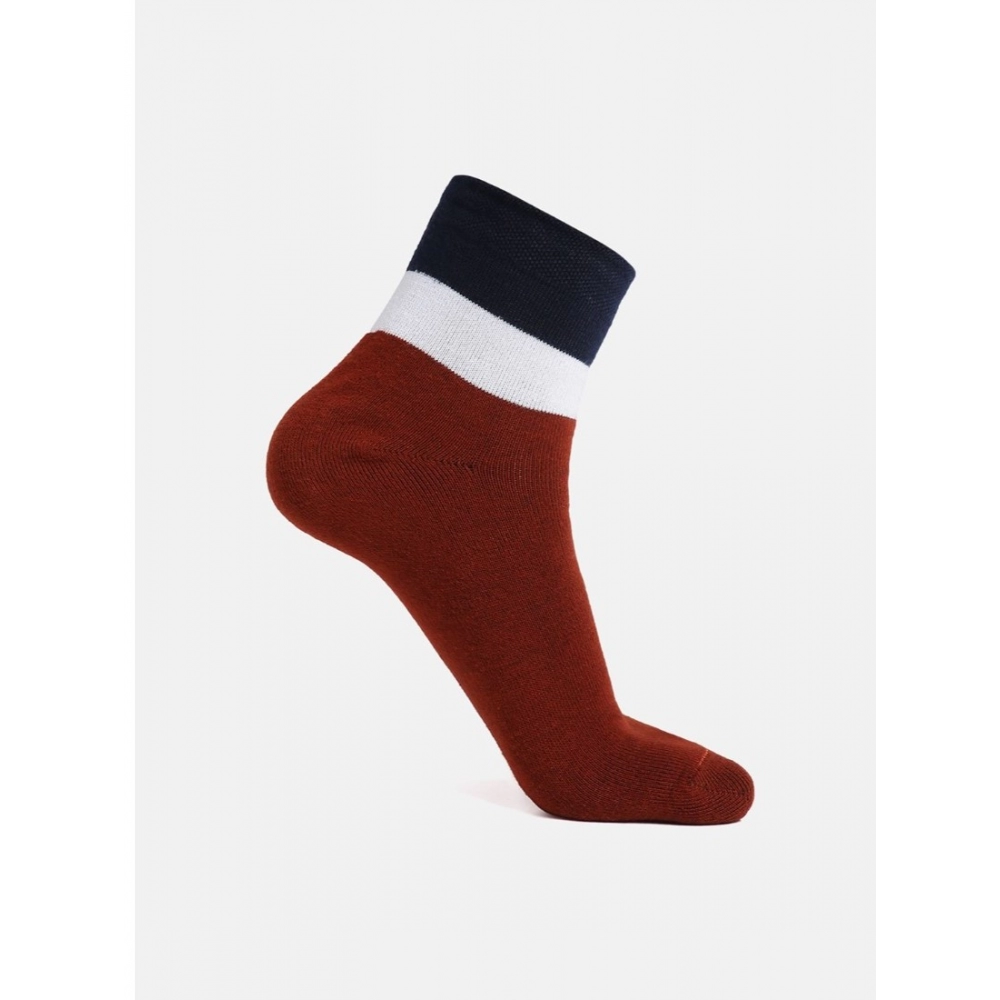 generic 5 pairs men's casual cotton blended solid ankle length socks (assorted) generic 5 pairs men's casual cotton blended solid ankle length socks (assorted)