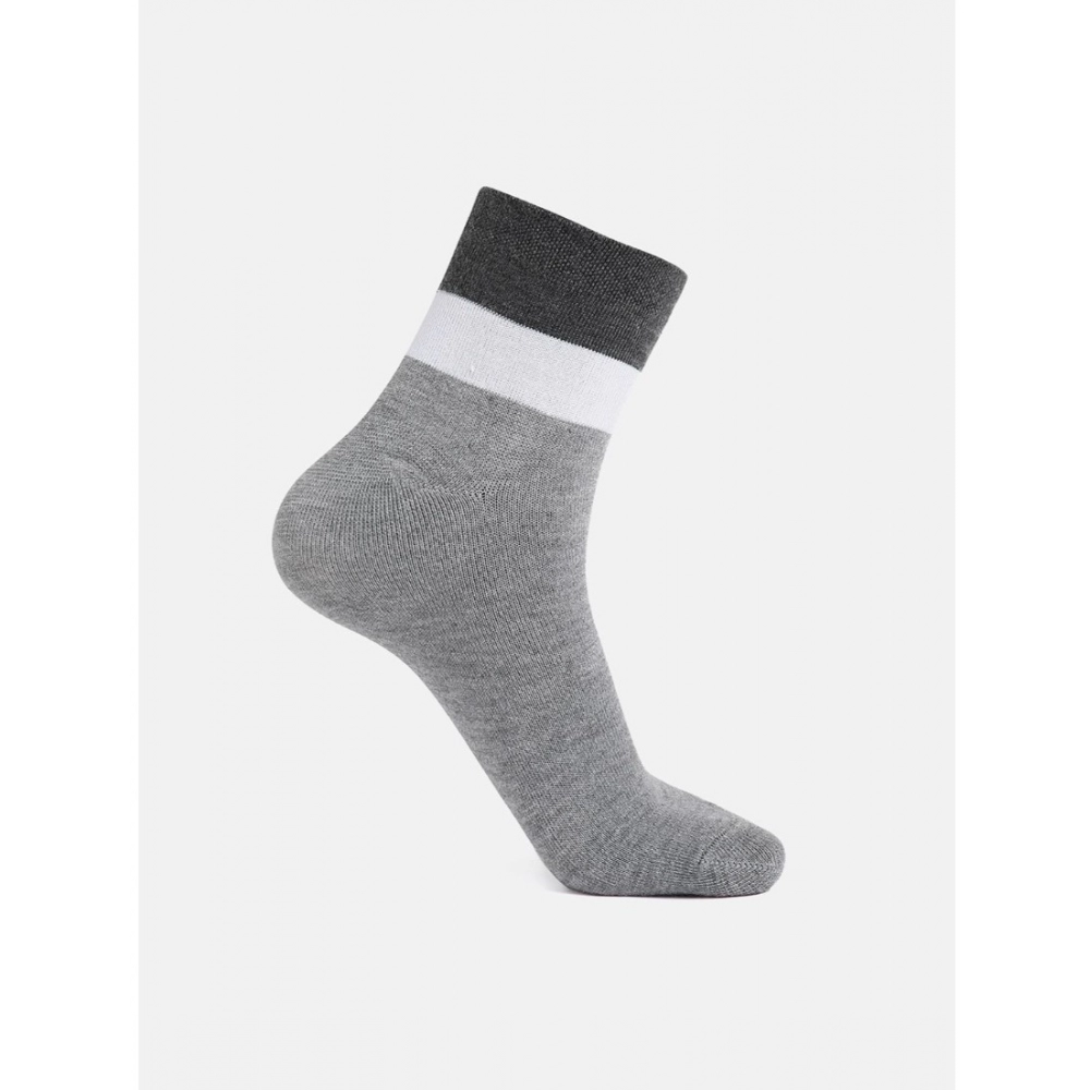 generic 5 pairs men's casual cotton blended solid ankle length socks (assorted) generic 5 pairs men's casual cotton blended solid ankle length socks (assorted)