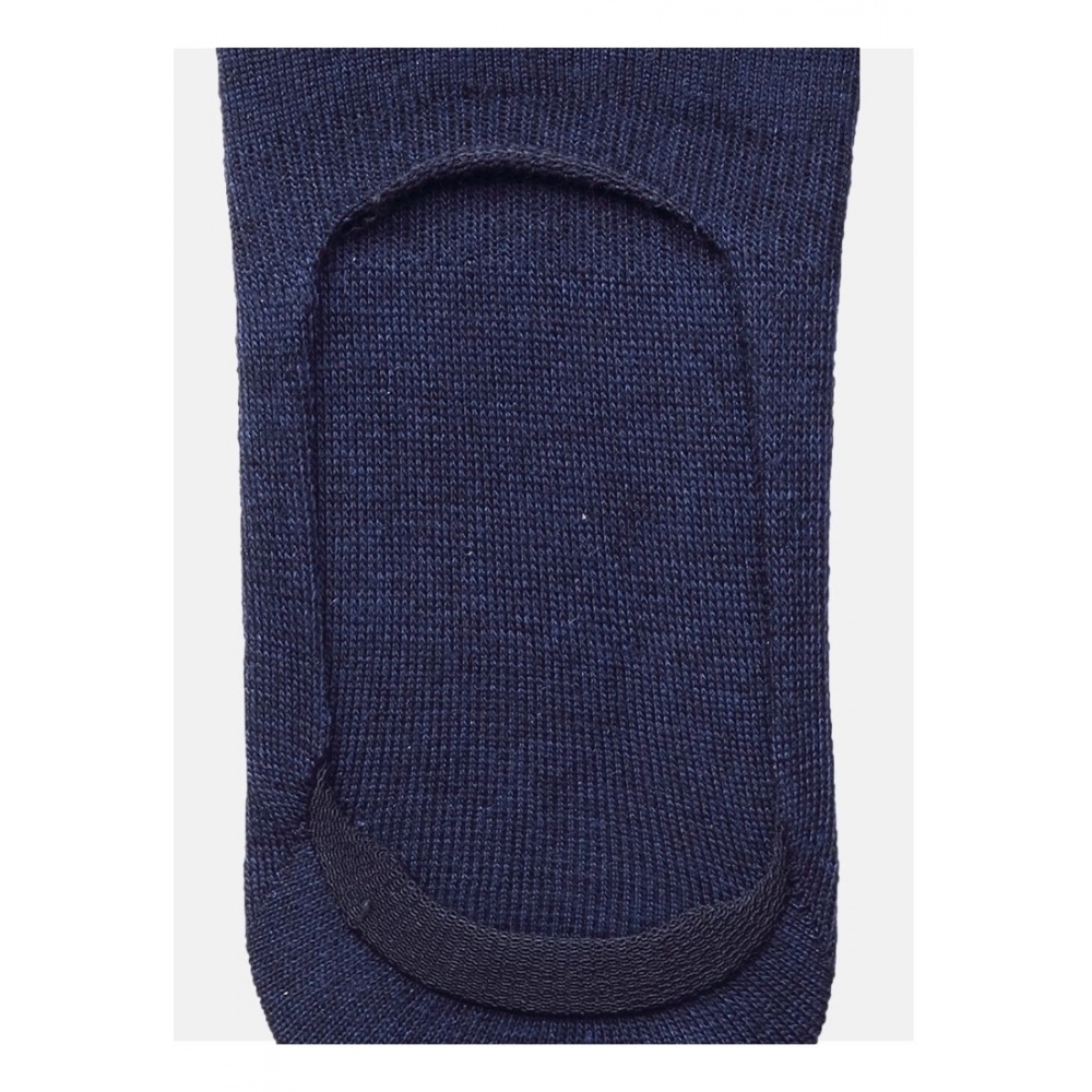 generic 5 pairs unisex casual cotton blended solid no show socks (navy) generic 5 pairs unisex casual cotton blended solid no show socks (navy)