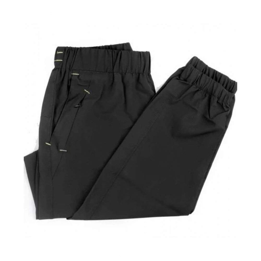 generic men's polyster solid track pant lower (black) generic men's polyster solid track pant lower (black)