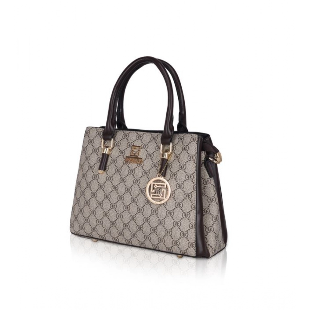 generic women's faux leather printed handbag (coffee) generic women's faux leather printed handbag (coffee)
