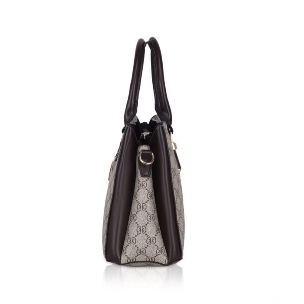 generic women's faux leather printed handbag (coffee) generic women's faux leather printed handbag (coffee)