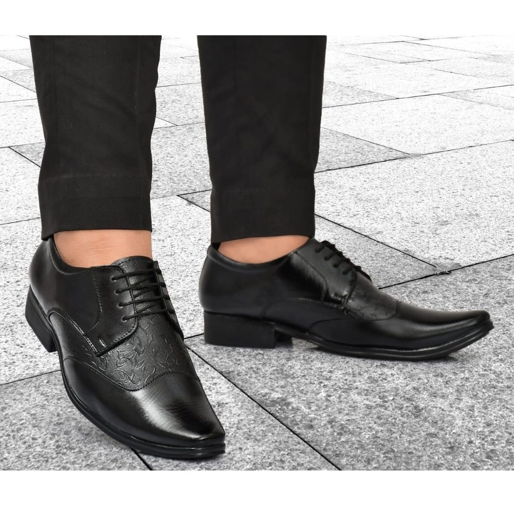 generic men's faux leather formal shoes (black) generic men's faux leather formal shoes (black)