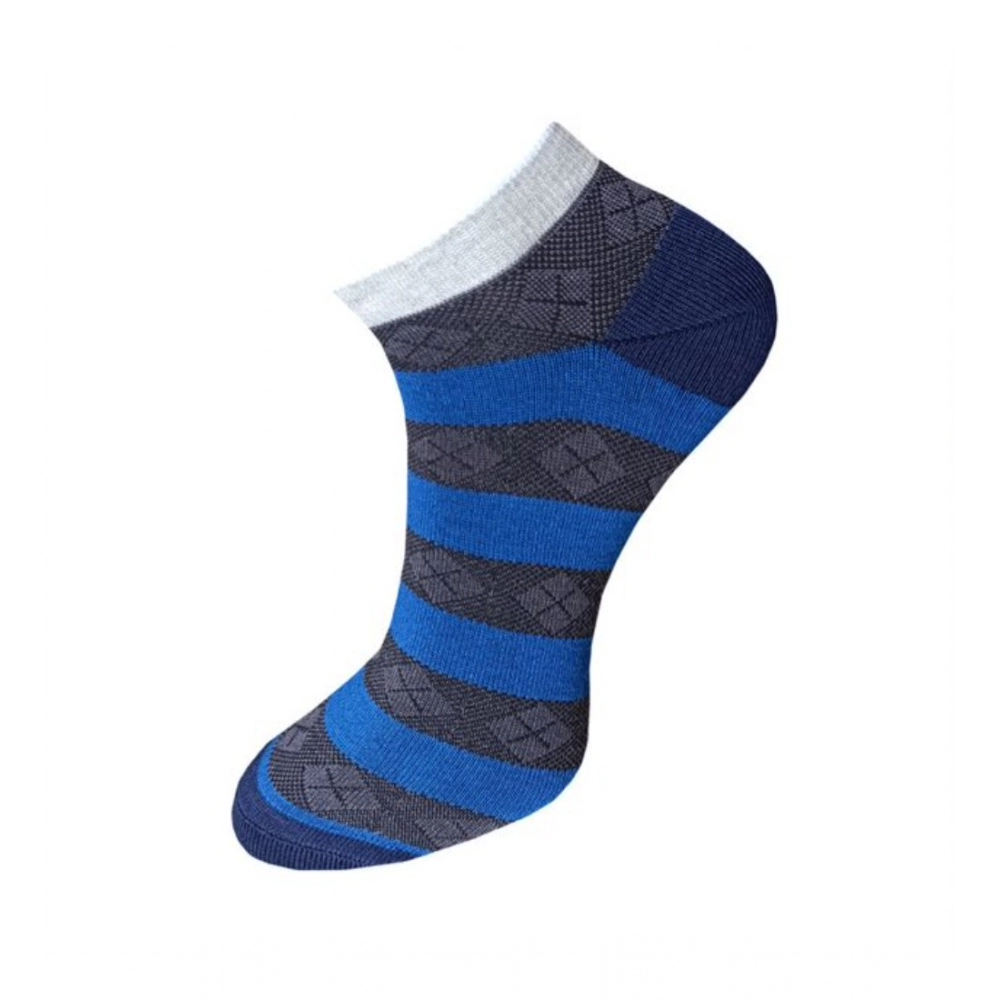 generic 3 pair set unisex casual cotton printed ankle length socks (multicolor) generic 3 pair set unisex casual cotton printed ankle length socks (multicolor)