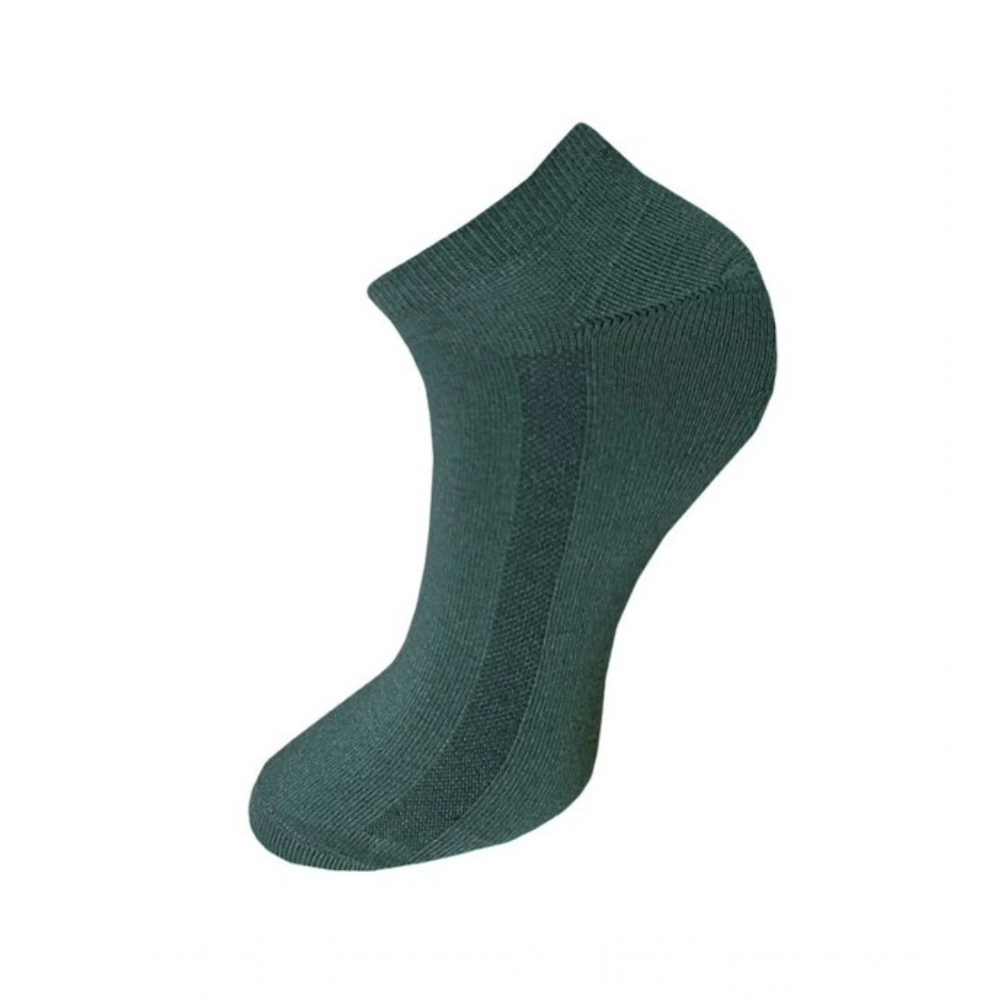 generic 3 pair set unisex casual cotton solid ankle length socks (multicolor) generic 3 pair set unisex casual cotton solid ankle length socks (multicolor)