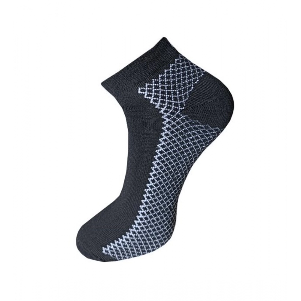 generic 3 pair set unisex casual cotton printed ankle length socks (multicolor) generic 3 pair set unisex casual cotton printed ankle length socks (multicolor)