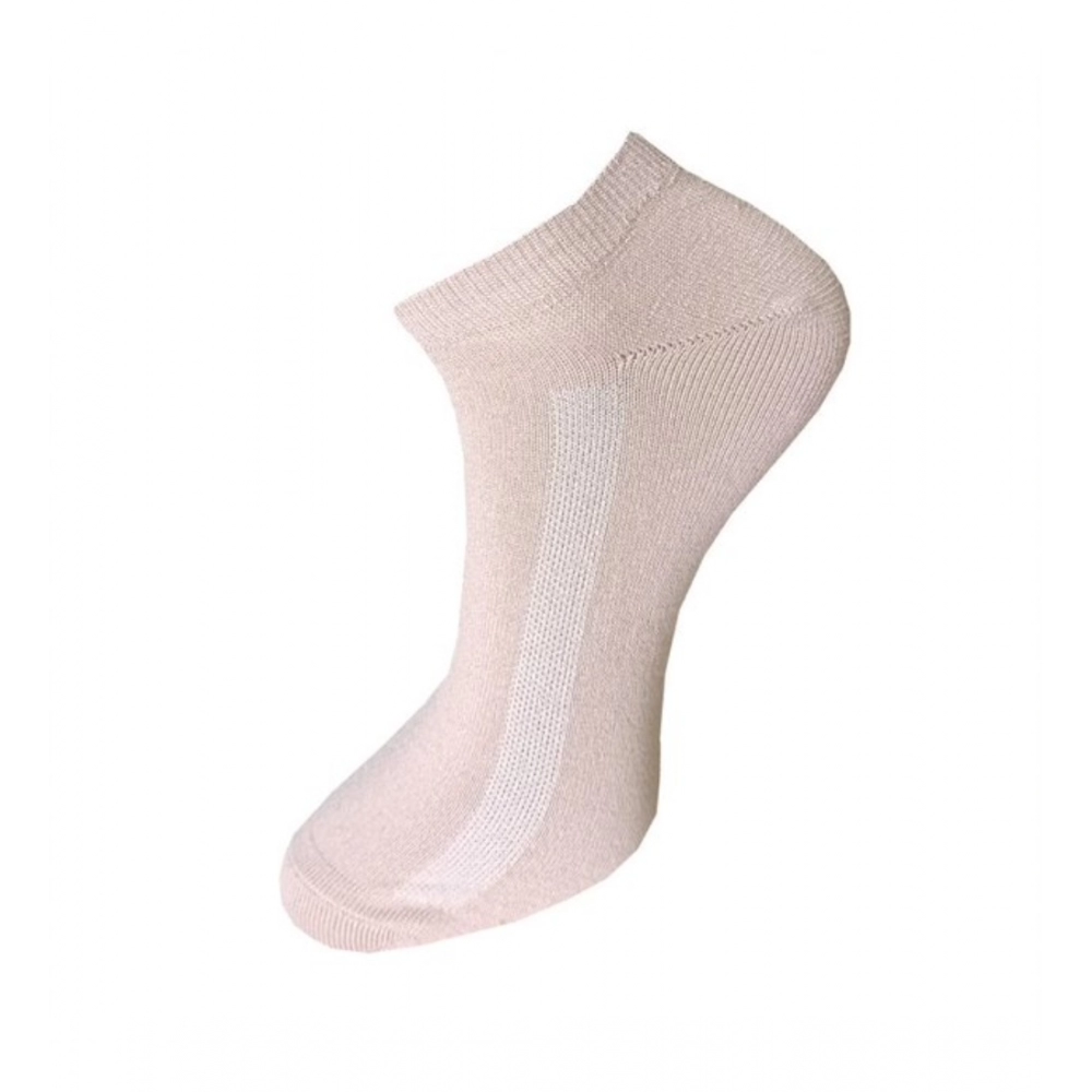 generic 3 pair set unisex casual cotton solid ankle length socks (multicolor) generic 3 pair set unisex casual cotton solid ankle length socks (multicolor)
