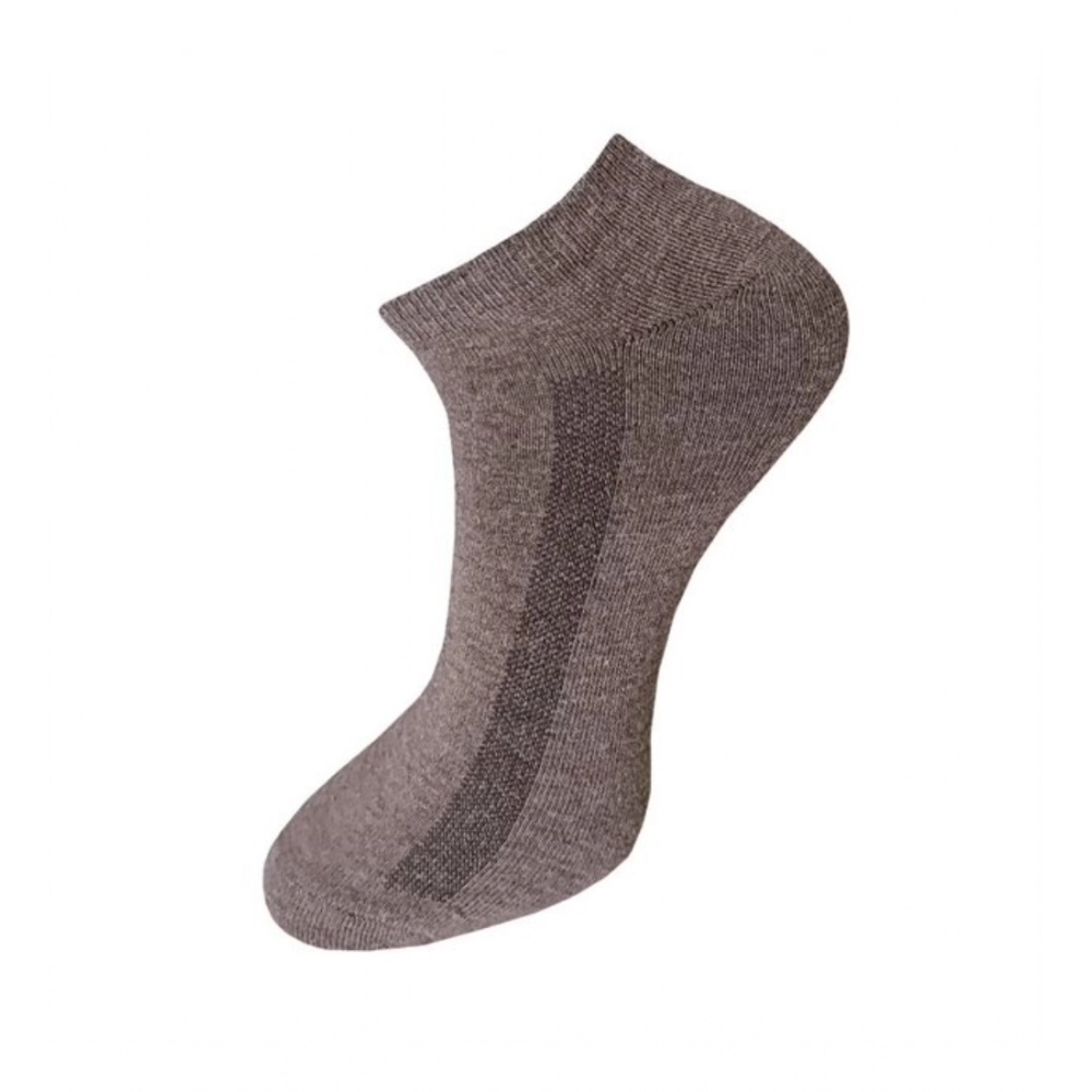 generic 3 pair set unisex casual cotton solid ankle length socks (multicolor) generic 3 pair set unisex casual cotton solid ankle length socks (multicolor)