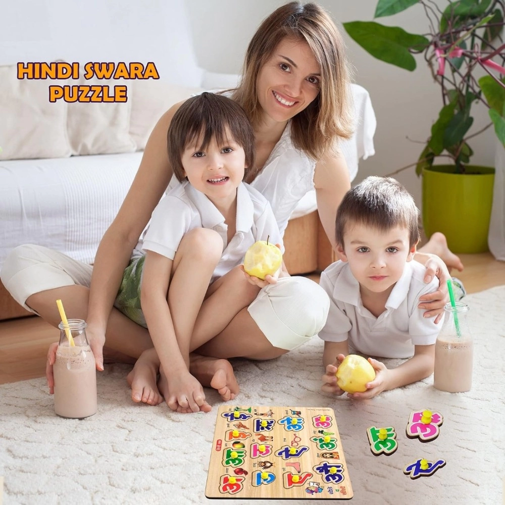 wooden puzzle hindi letters | wood | educational toys | 3+ years wooden puzzle hindi letters | wood | educational toys | 3+ years