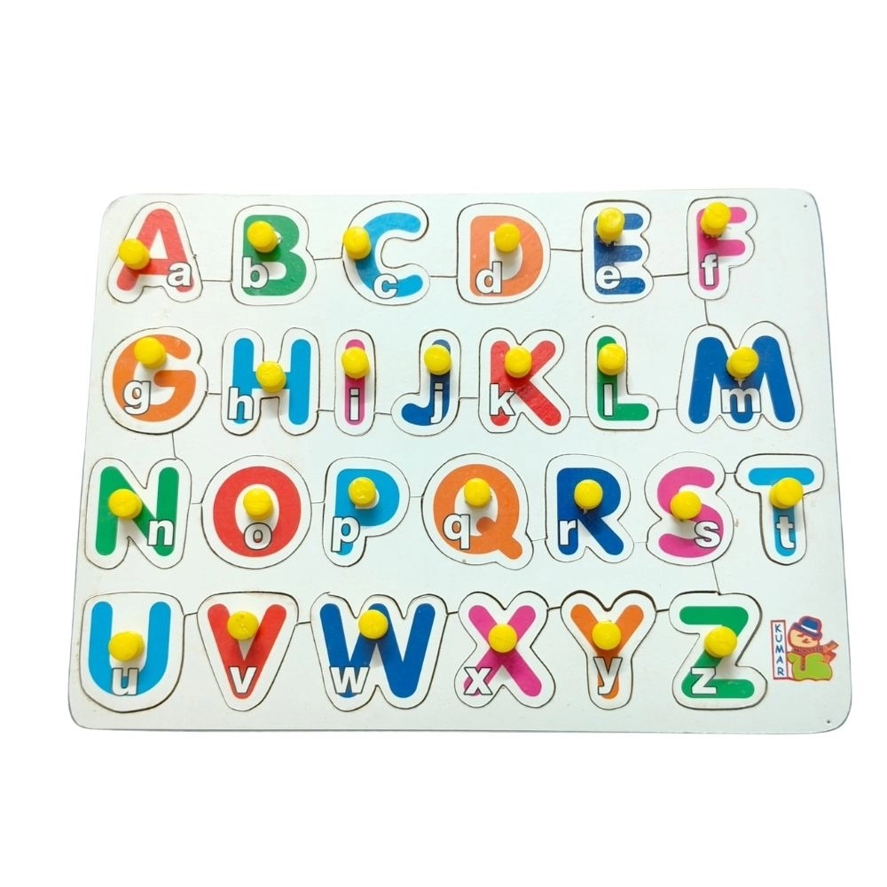 alphapet with small letter wooden puzzle | wooden | educational toys| 3+ years alphapet with small letter wooden puzzle | wooden | educational toys| 3+ years