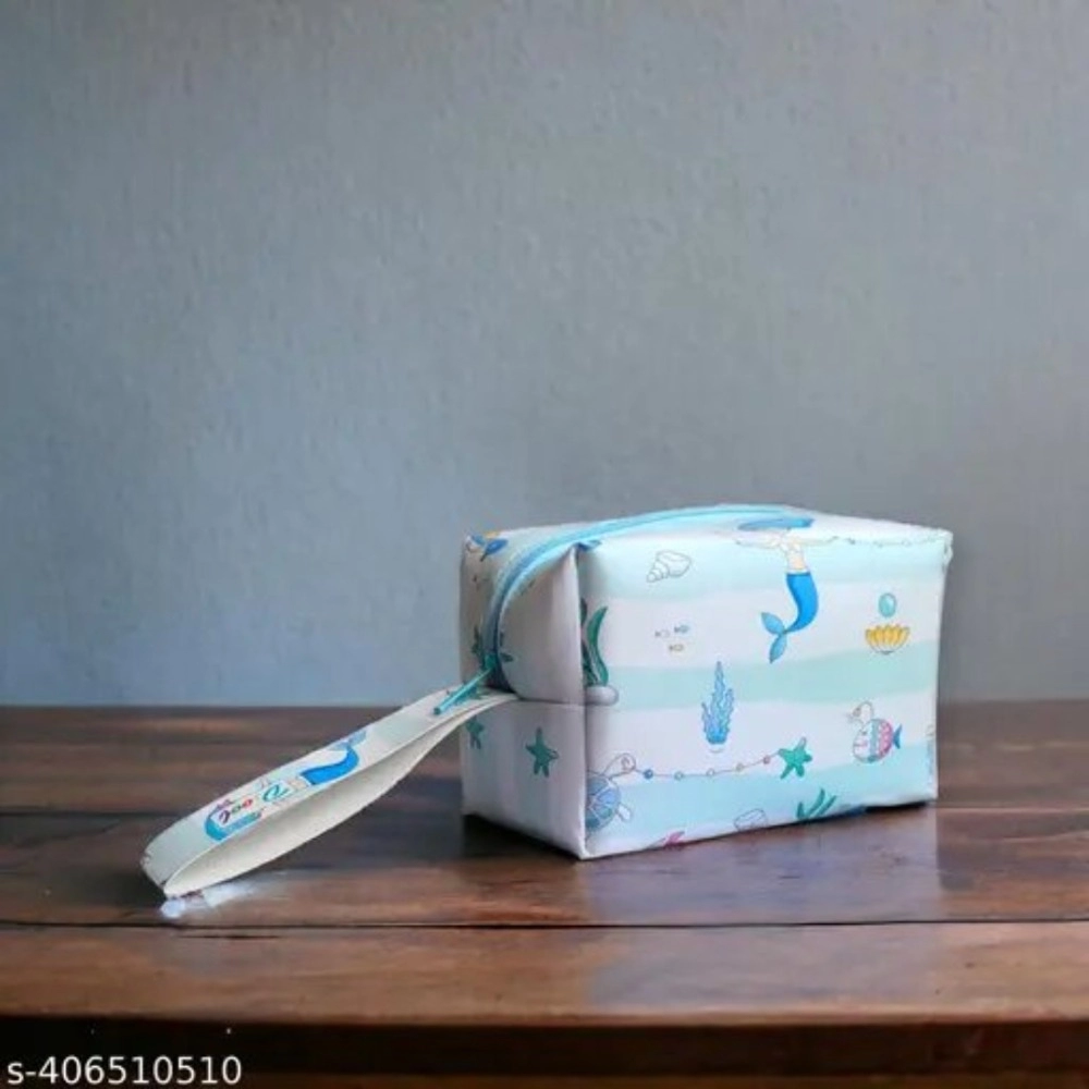 pouch mermaid theme | canvas | stationery | 5+ years pouch mermaid theme | canvas | stationery | 5+ years
