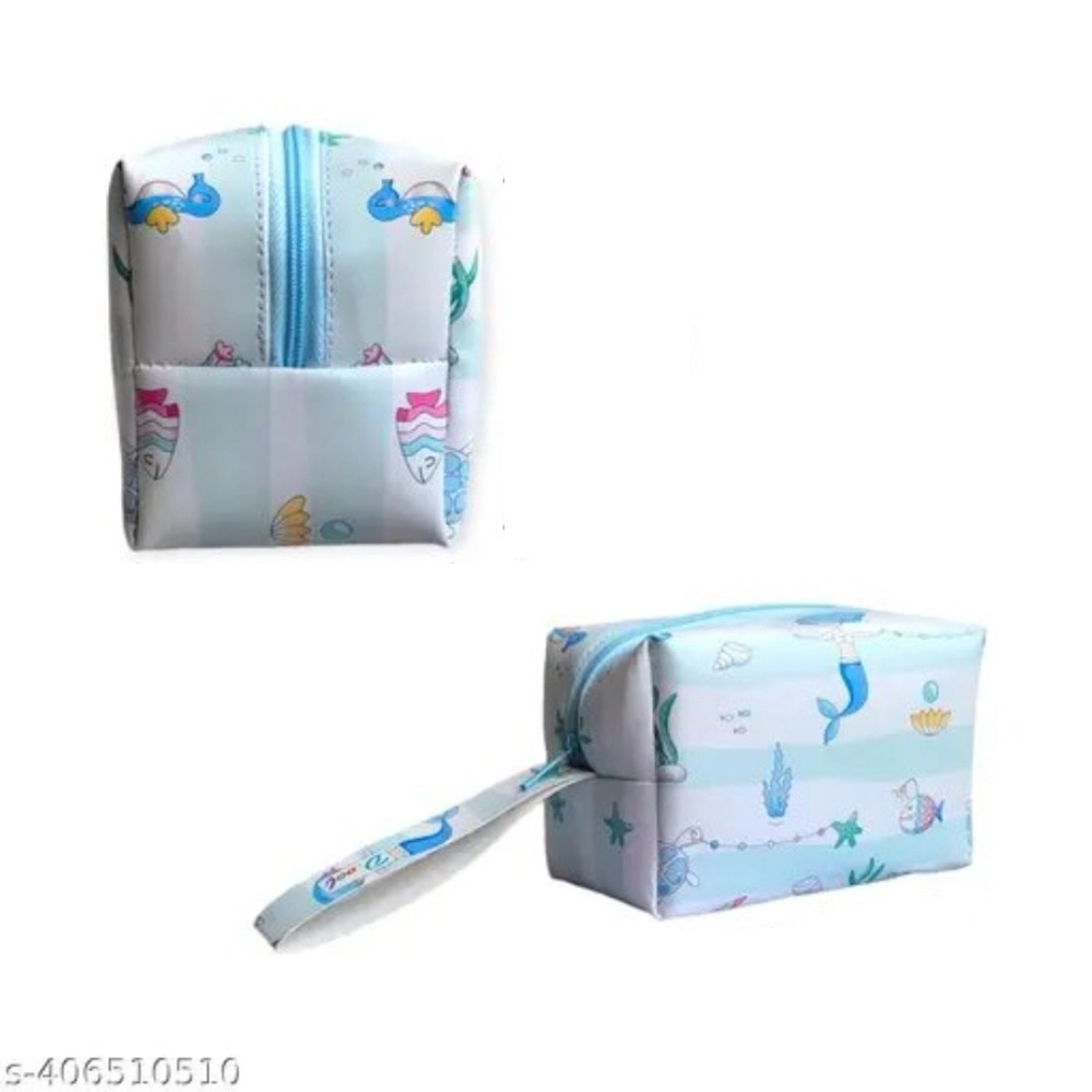 pouch mermaid theme | canvas | stationery | 5+ years pouch mermaid theme | canvas | stationery | 5+ years