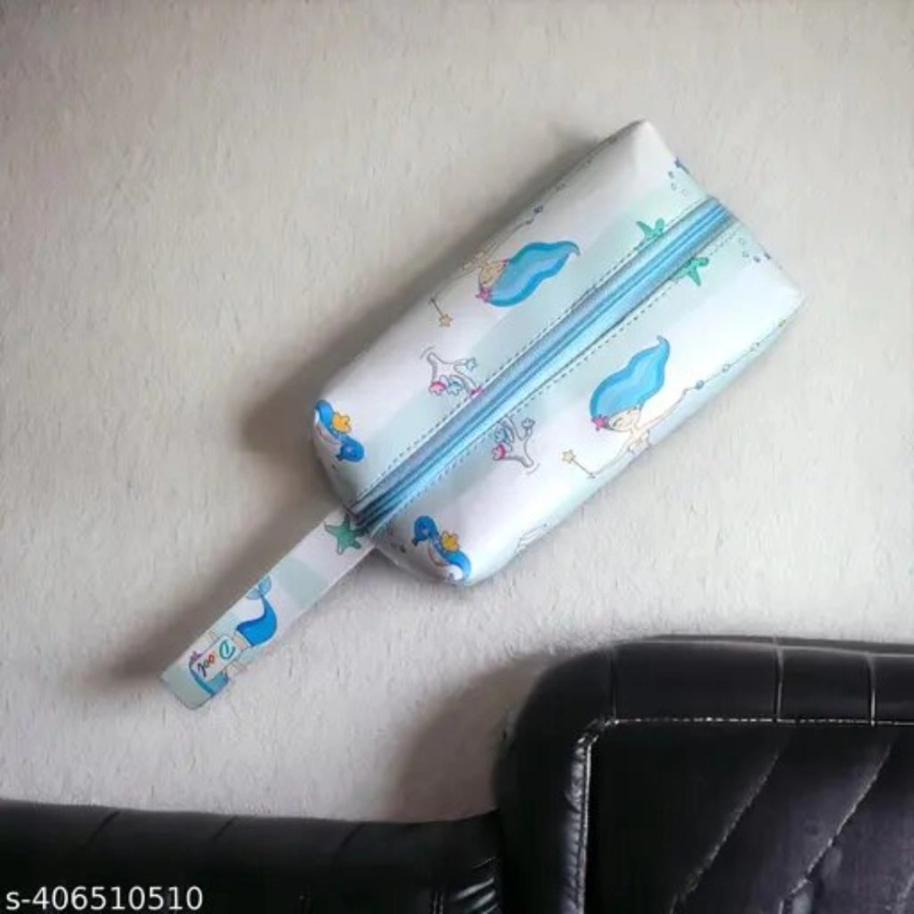 pouch mermaid theme | canvas | stationery | 5+ years pouch mermaid theme | canvas | stationery | 5+ years