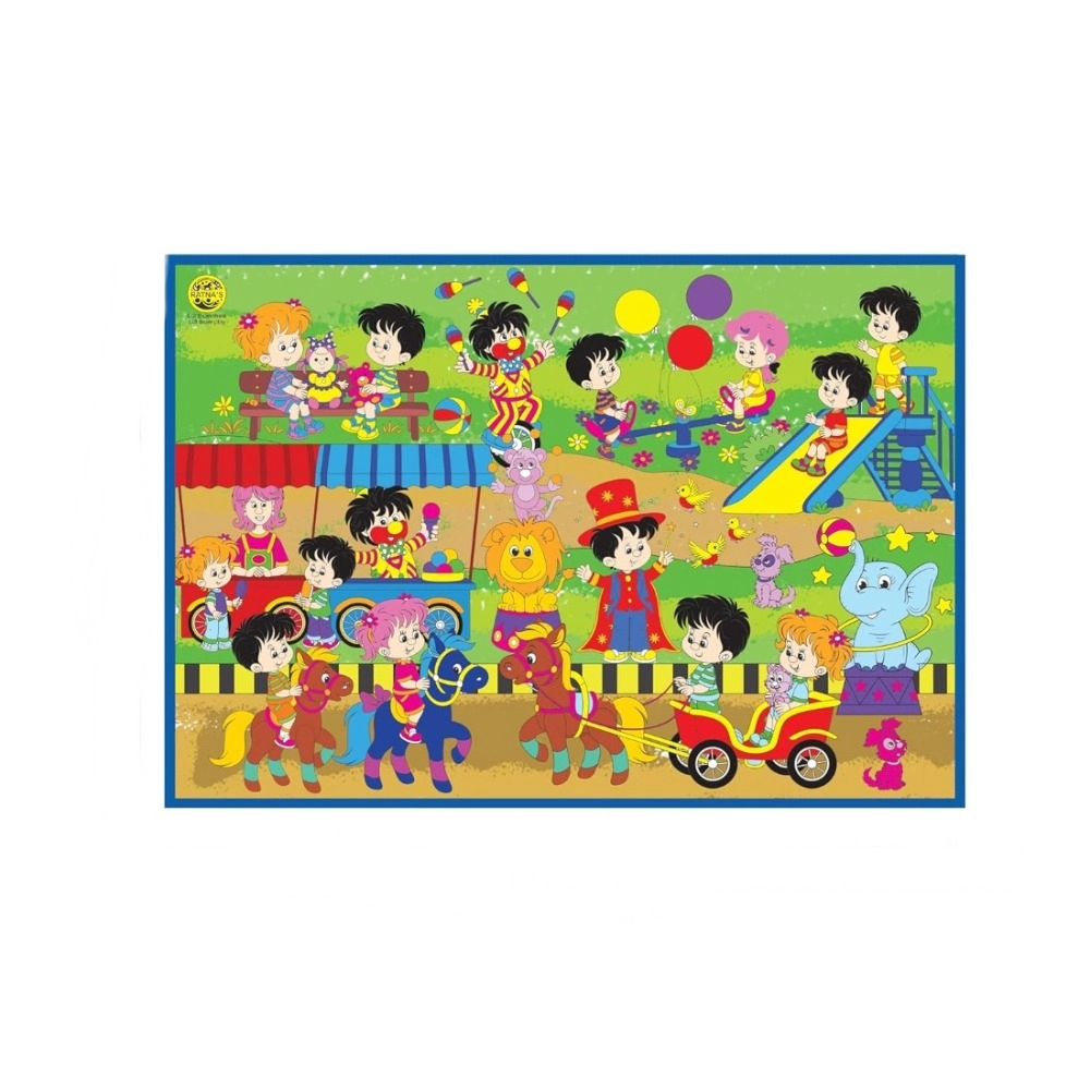 carnival printed colouring mat | canvas | educational toys | 3+ years carnival printed colouring mat | canvas | educational toys | 3+ years