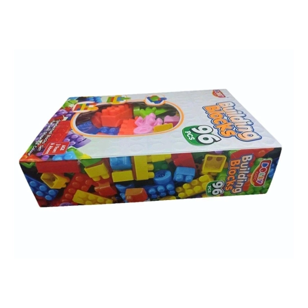 96 pcs set building blocks | plastic | educational toys | 3+ years 96 pcs set building blocks | plastic | educational toys | 3+ years