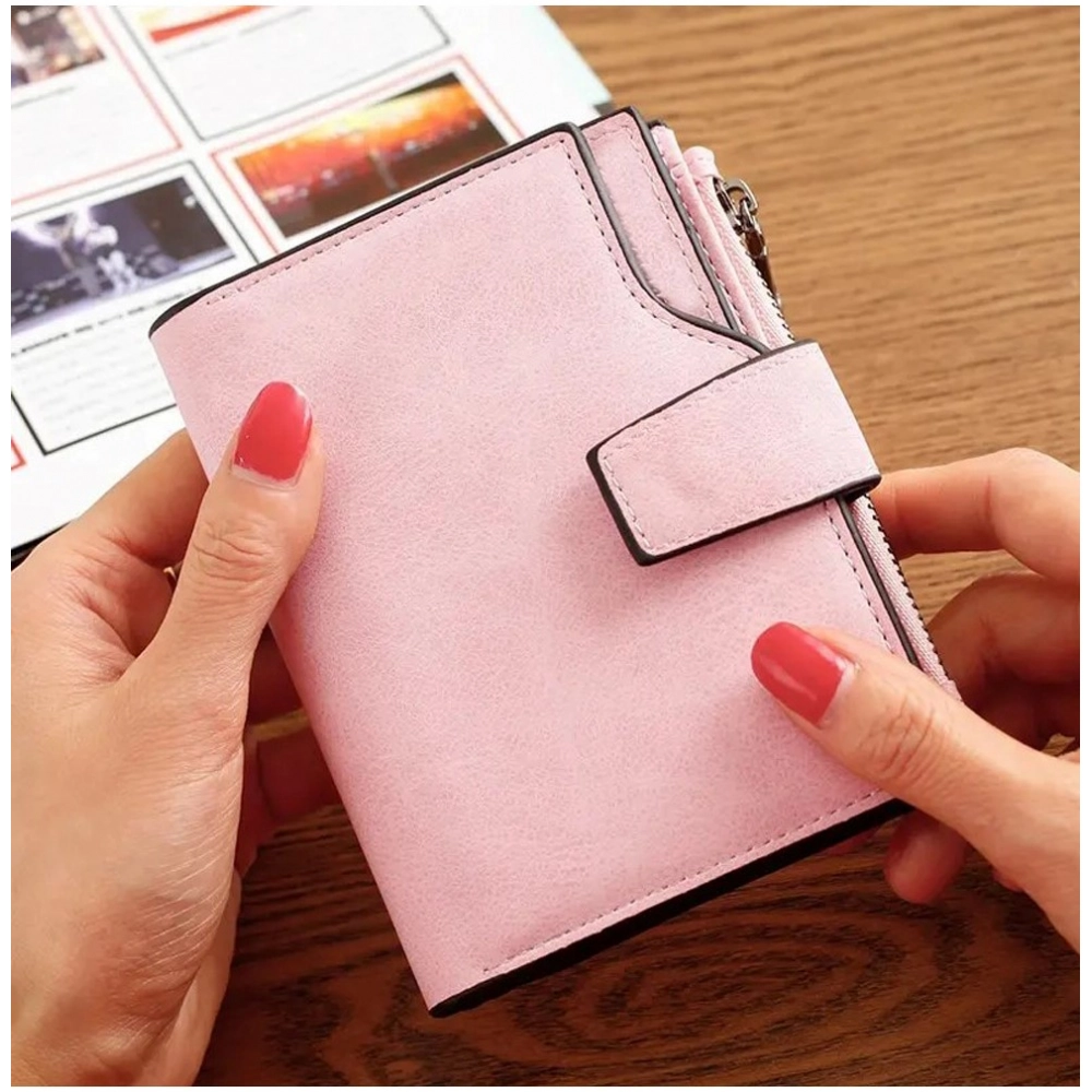 generic women's vegan leather small zipper wallet (roseglod) generic women's vegan leather small zipper wallet (roseglod)