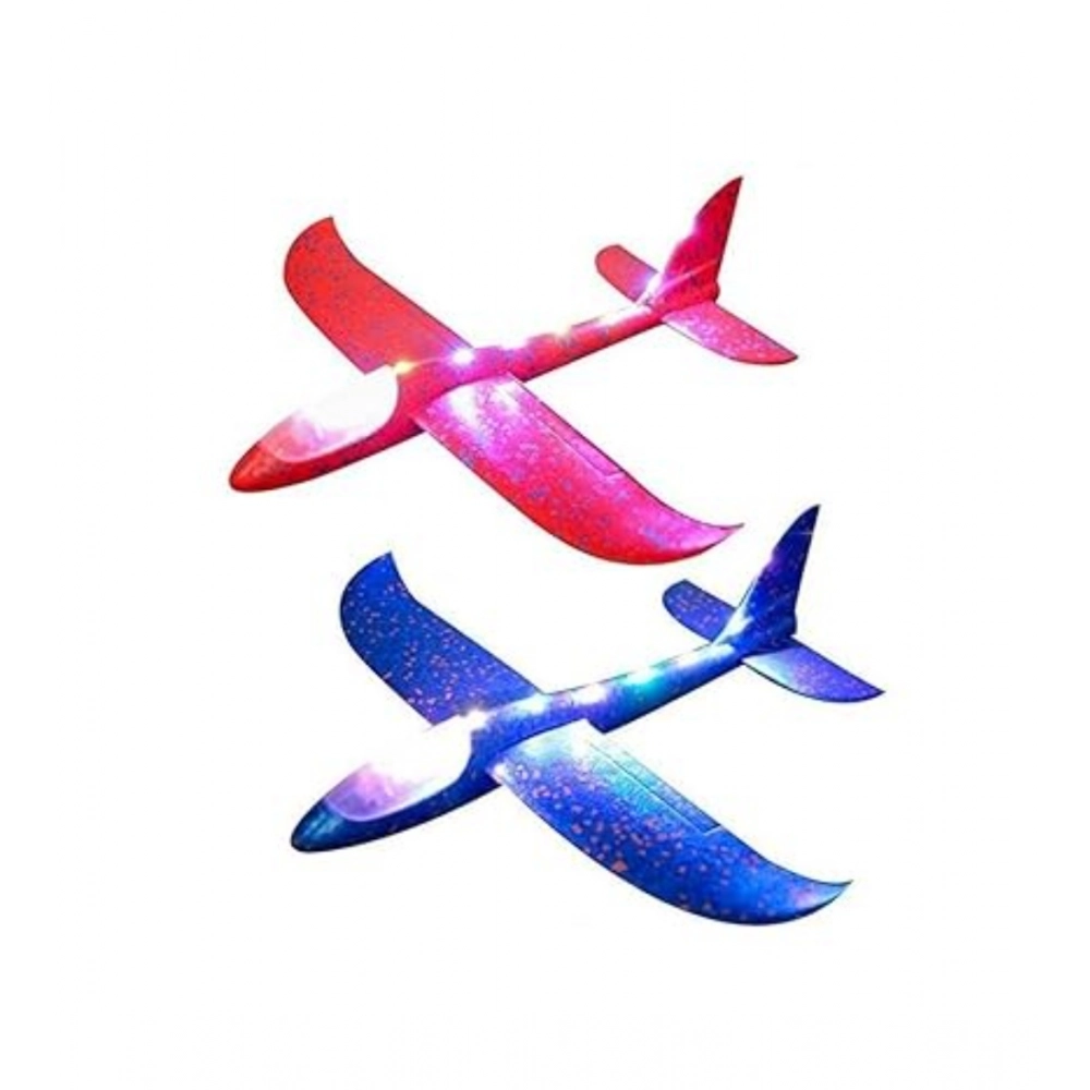 generic plastic 3d throw foam plane aeroplane gliders, flying aircraft pack of 1 (multicolor ) generic plastic 3d throw foam plane aeroplane gliders, flying aircraft pack of 1 (multicolor )