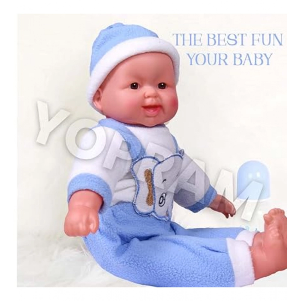 generic plastic happy baby laughing musical boy doll with touch sensors sound ideal gift for kids (multicolor ) generic plastic happy baby laughing musical boy doll with touch sensors sound ideal gift for kids (multicolor )