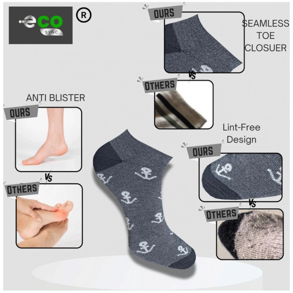 generic 3 pair set unisex casual cotton printed low cut socks (multicolor) generic 3 pair set unisex casual cotton printed low cut socks (multicolor)