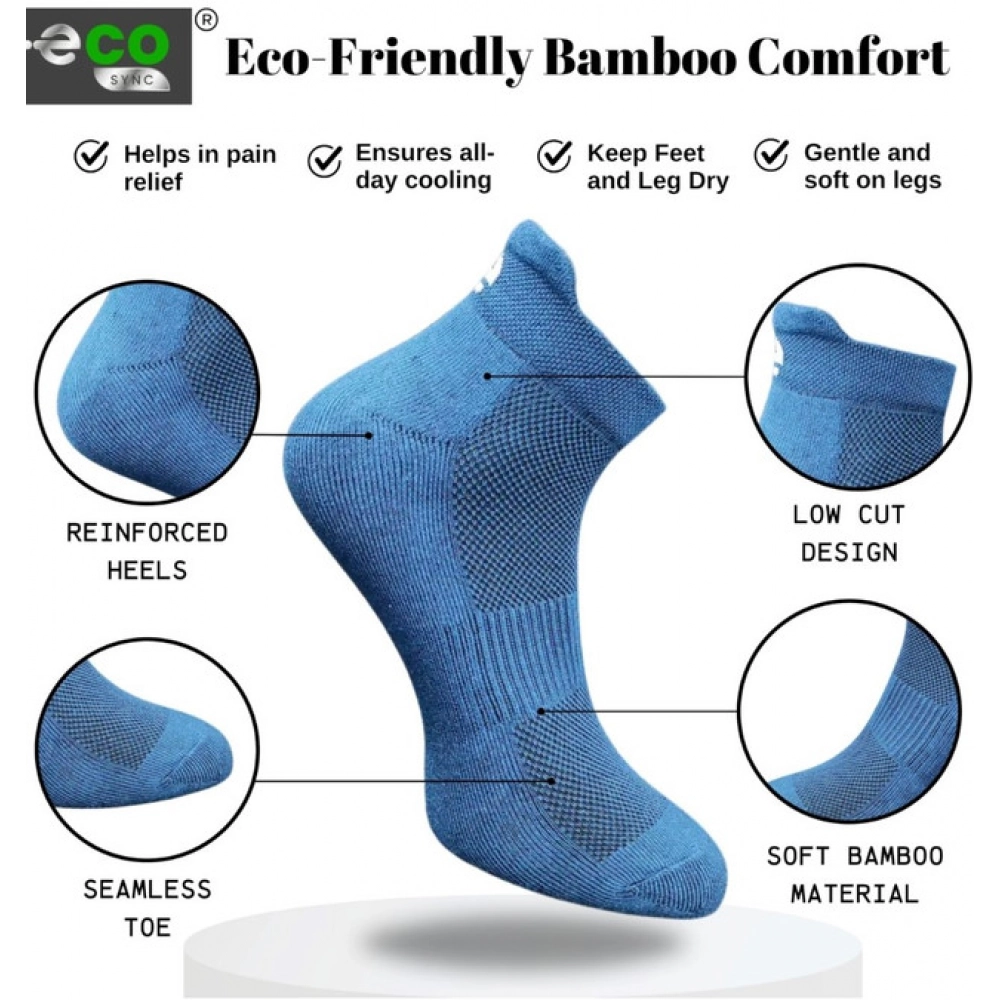 generic 4 pair set unisex casual bamboo cotton printed ankle length socks (multicolor) generic 4 pair set unisex casual bamboo cotton printed ankle length socks (multicolor)