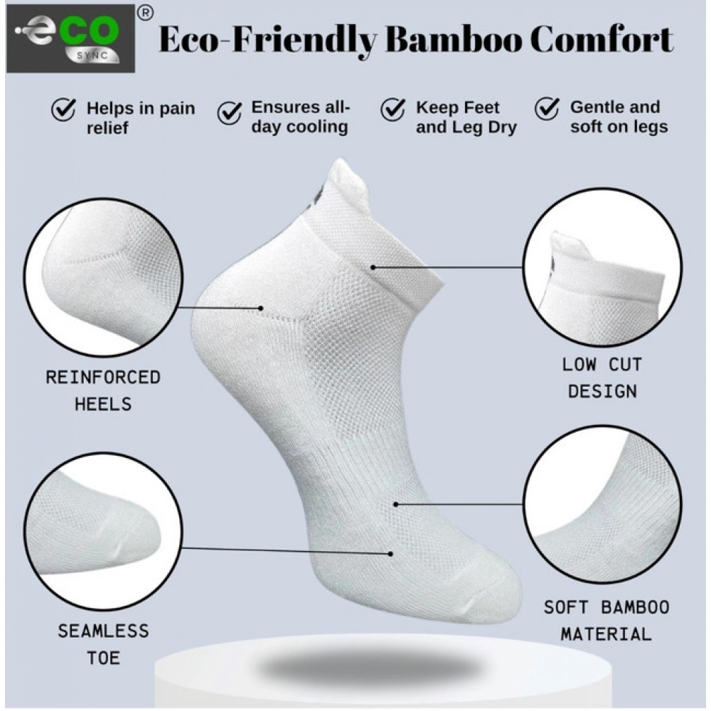generic 4 pair set unisex casual bamboo cotton printed ankle length socks (multicolor) generic 4 pair set unisex casual bamboo cotton printed ankle length socks (multicolor)