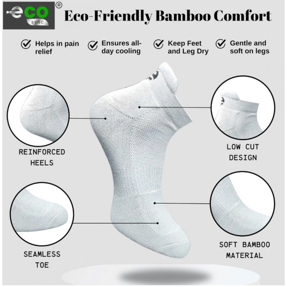 generic 4 pair set unisex casual bamboo cotton printed ankle length socks (multicolor) generic 4 pair set unisex casual bamboo cotton printed ankle length socks (multicolor)