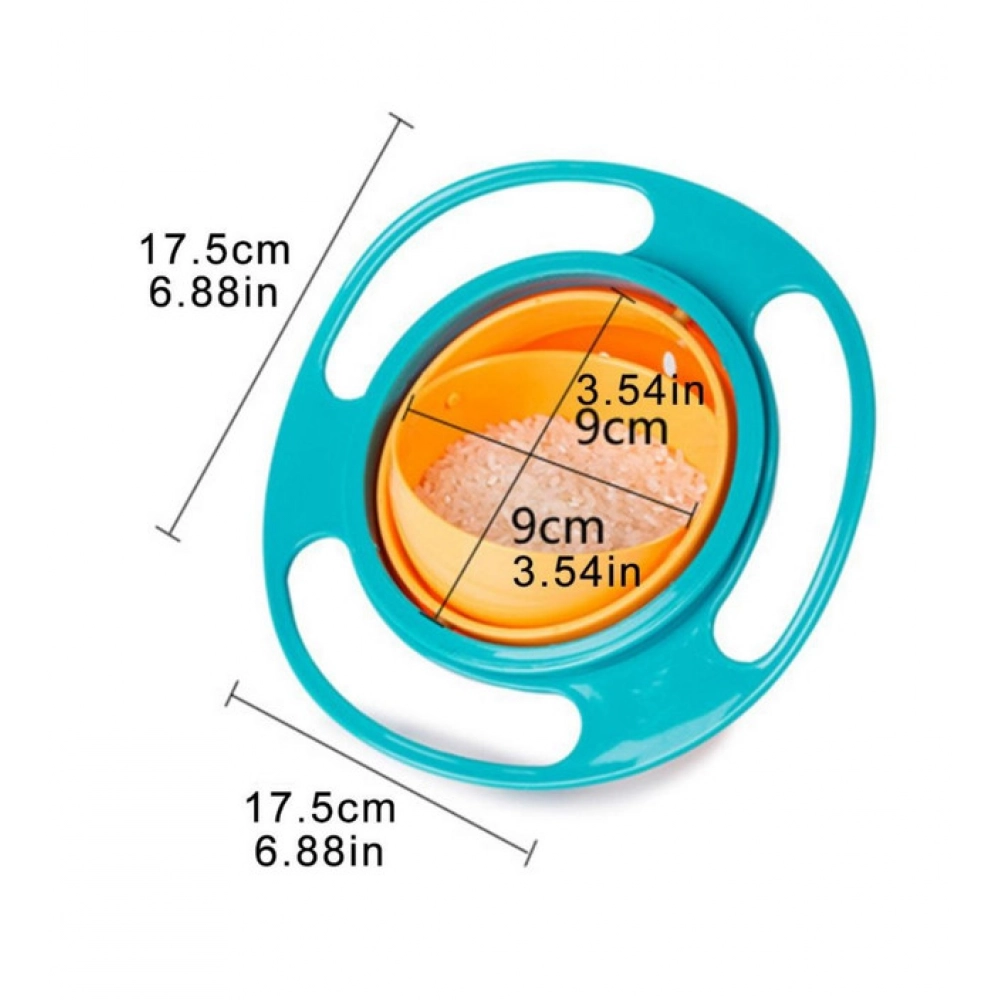 generic pack of 2 gyro bowl – spill proof rotating fun bowl for kids (color: assorted ) generic pack of 2 gyro bowl – spill proof rotating fun bowl for kids (color: assorted )