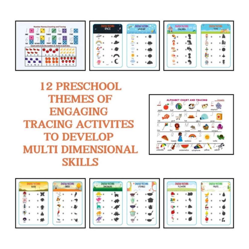 generic montessori busy book – early learning activity set (2–4 years, multicolor) generic montessori busy book – early learning activity set (2–4 years, multicolor)