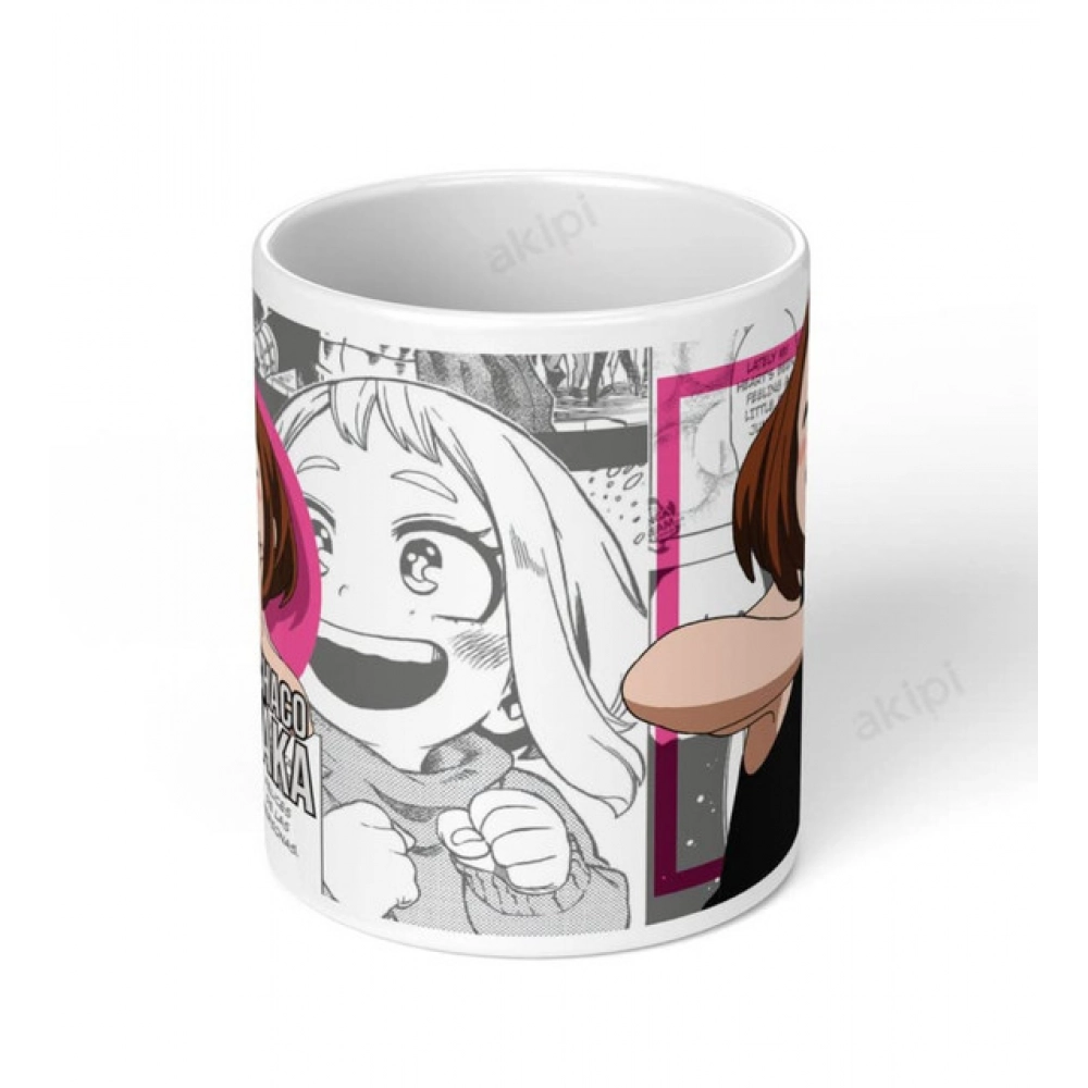 generic anime ochaco uraraka ceramic printed coffee mug (white) generic anime ochaco uraraka ceramic printed coffee mug (white)